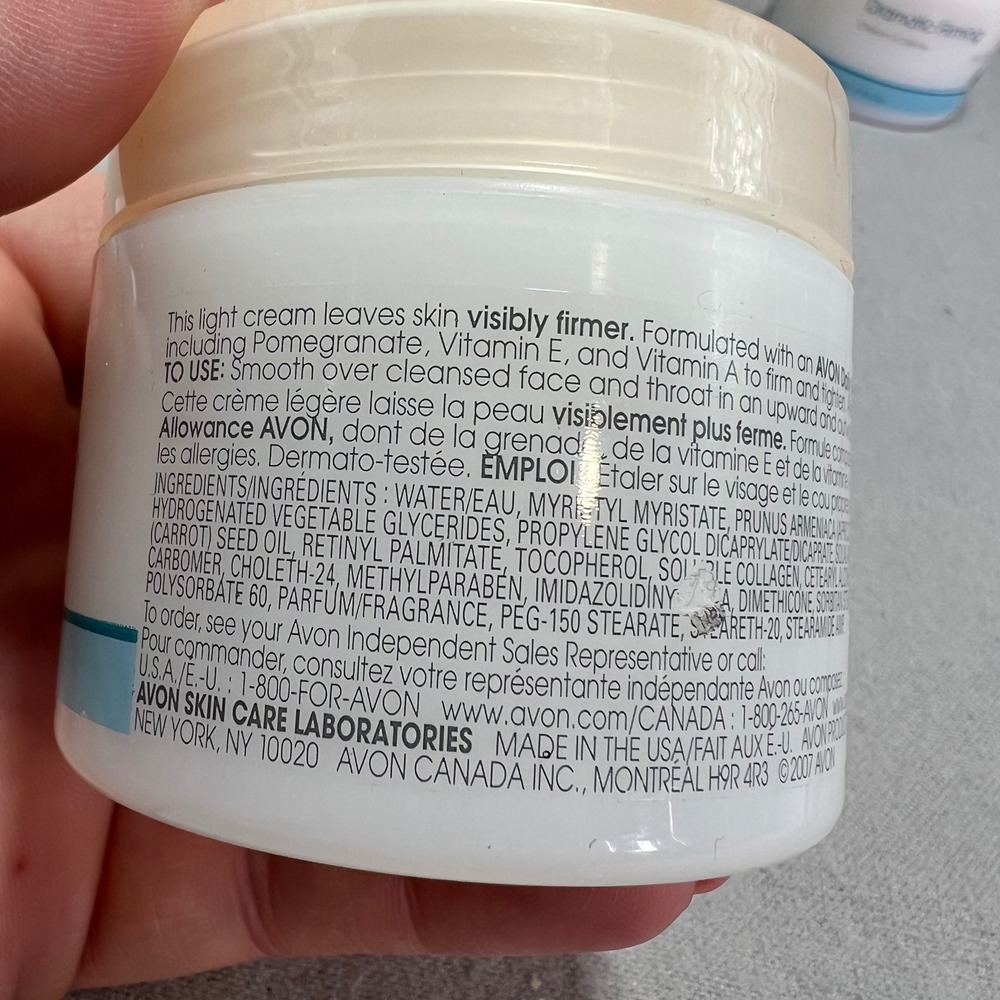 Avon Solutions Dramatic Firming Cream Discontinued Lot of 3 NEW NOS 1.7oz - Picture 5 of 7